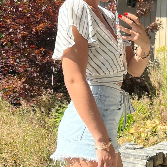 Striped Blouse - Picture 1 of 6